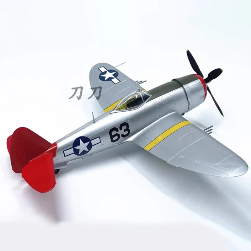 1:48 Scale WW American P47D Thunderbolt fighter Plastic Simulation Finished Model Static Decoration Souvenir Gifts For Adult Boy