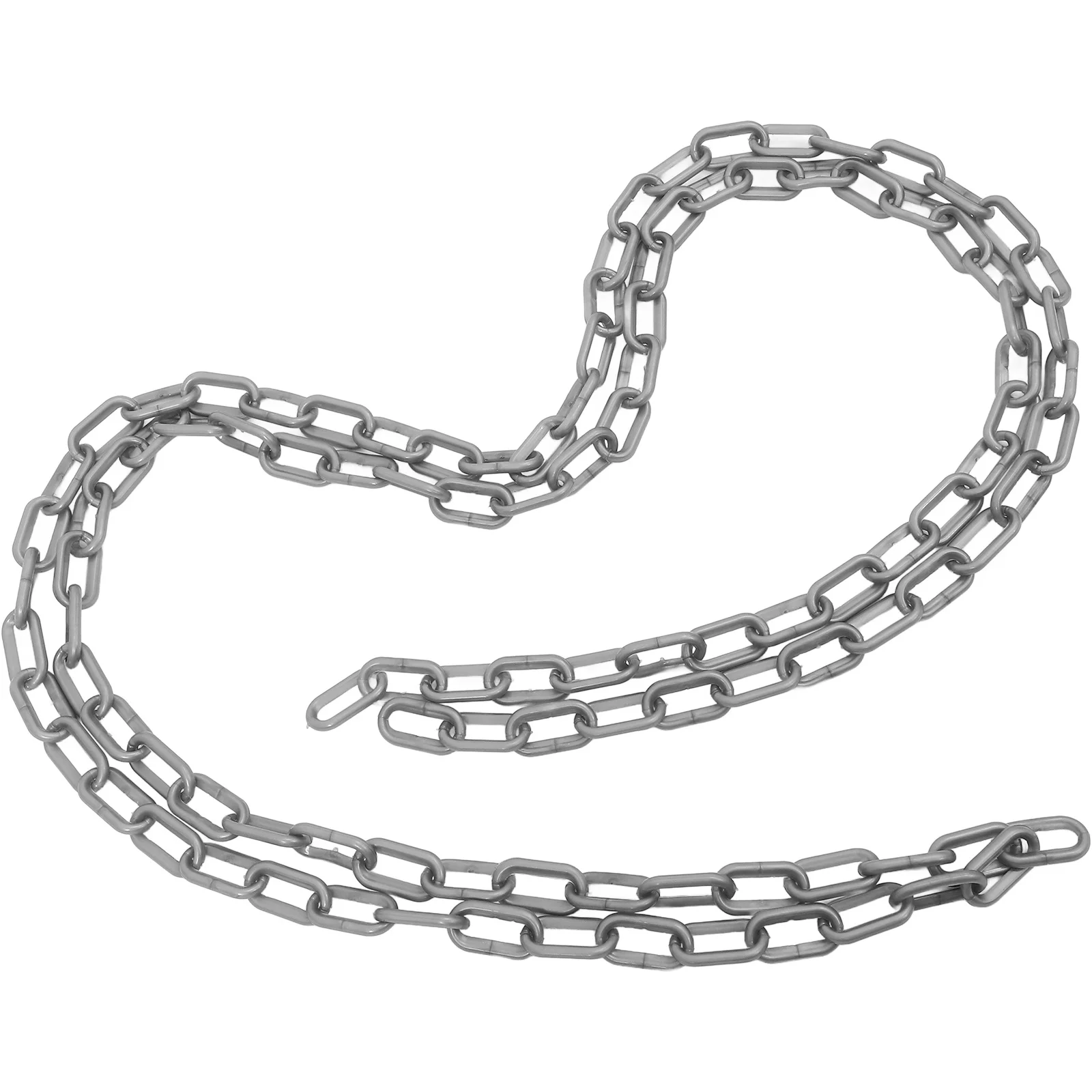 Durable Plastic Chain Barrier Safety Link Crowd Control Parking Driveway Caution Chain Links Plastic Chains