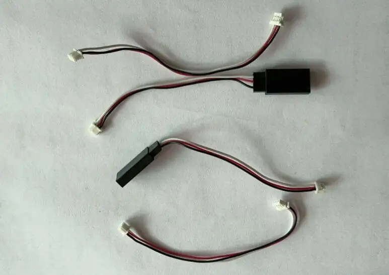 4 pezzi di 3pin SH1.0 ph1.0mm connettore a DuPont servo adattatore per cavo in Silicone per Mini micro ricevitore Rx rc airplane drone