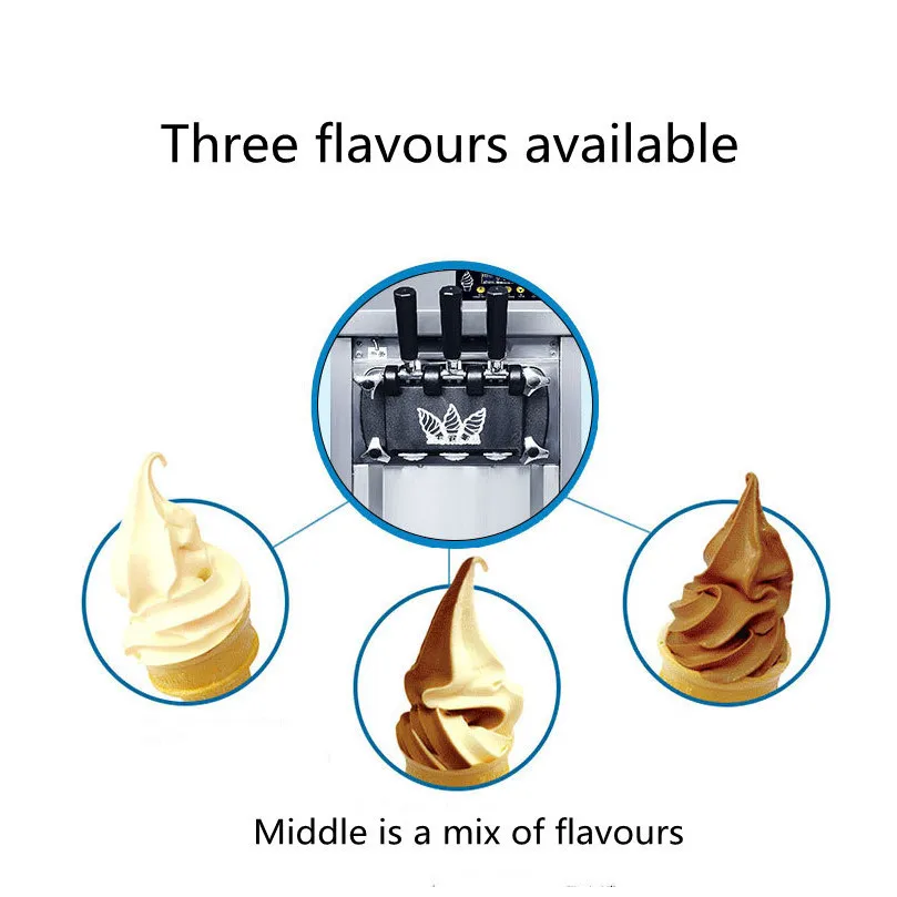 

Automatic Ice Cream Machine Pre-cooling Ice-cream Maker Ice Cream Production Machine Ice Cream Maker Machine