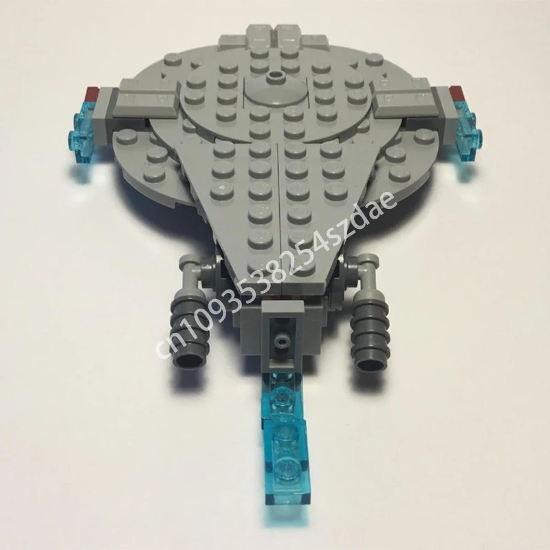 

74 шт. MOC Droid Gunship Star Battle Строительные блоки Космическая воображение Рождественская игрушка Подарок креативное детское образование