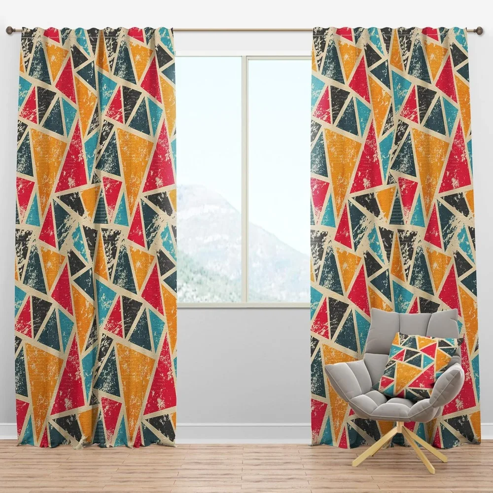 ستائر زهرية معزولة حراريًا باللون الوردي والأرجواني والأصفر لغرف النوم وغرف المعيشة - مثالية لكفاءة الطاقة والأناقة #4