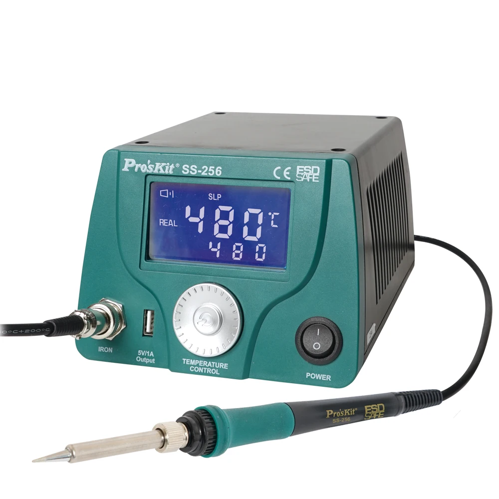 Pro'sKit SS-256H LCD intelligent temperature control welding table temperature control electric soldering iron