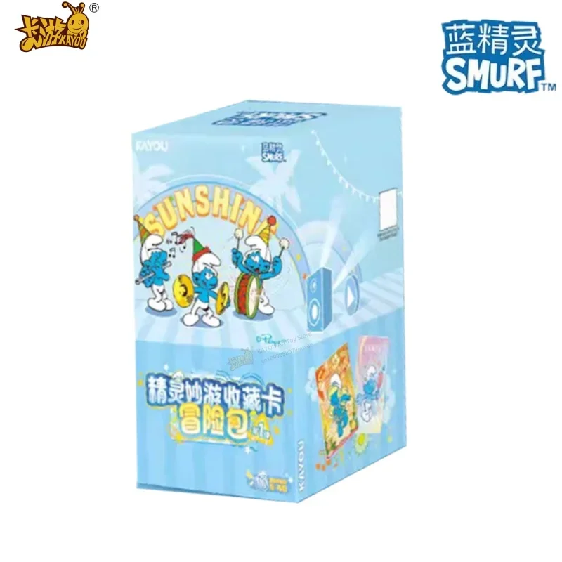 

KAYOU Smurfs Adventure Pack Fantastic Travel Collection Card Подлинная карта XR Limited Edition Аниме Периферийные устройства Праздничный подарок