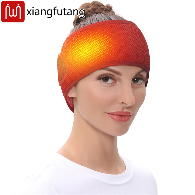 

Air Layer Heating Headband Thermal Protection for Head Relieves Headache Dizziness Promotes Head Relaxation Work Home Relaxation