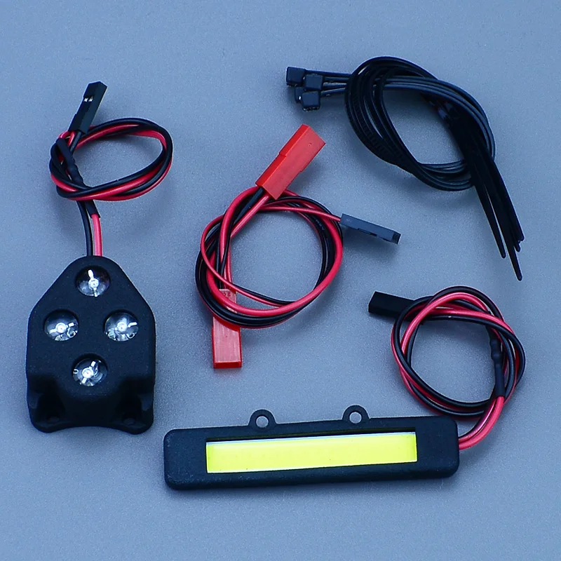 For 1/8 Traxxas Sledge 4WD Monster RC Truck Car LED Light Spotlight Headlight Taillight Set