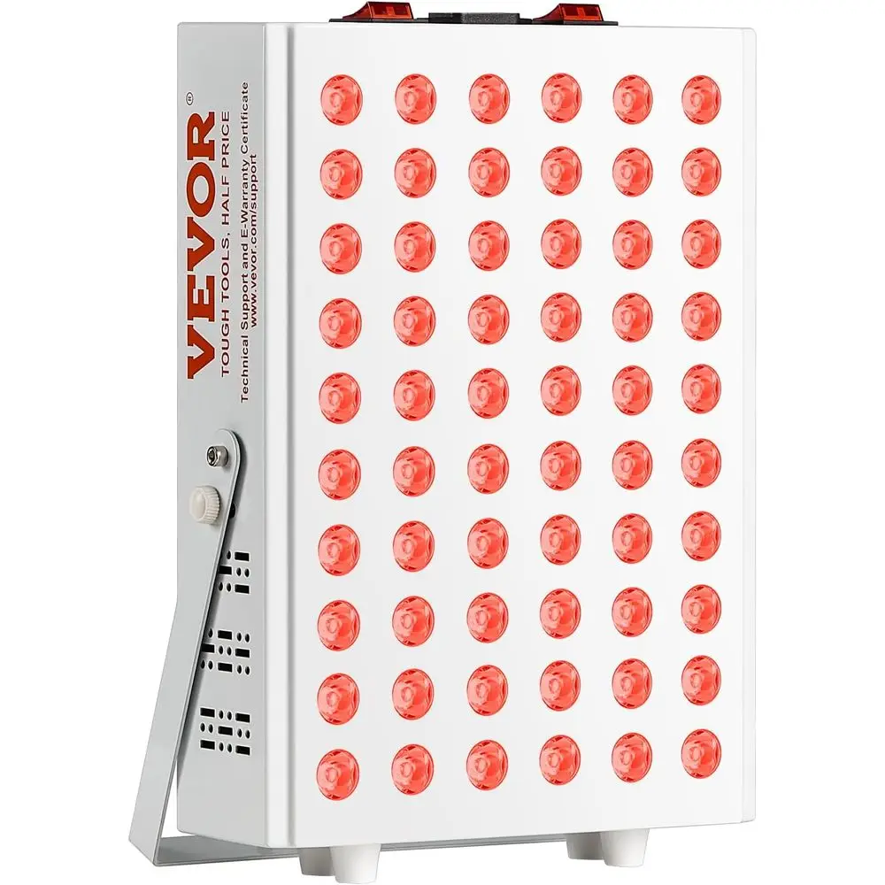 

Red Ligt Terapy or ody ace, 60 Dual-Cip LEDs, Red 660nm & Near Inrared 850nm Como, igPower Red Ligt Terapy Panel or Recovery, Pa