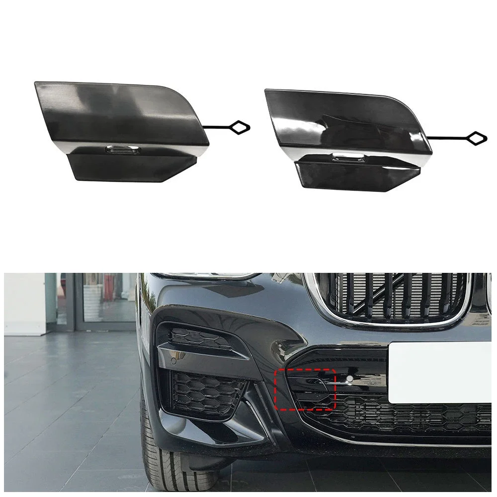 

Для BMW X3 Sport передний бампер крышка прицепа G08 передний бампер буксировочный крюк крышка отверстия 51118098823 2018-2021