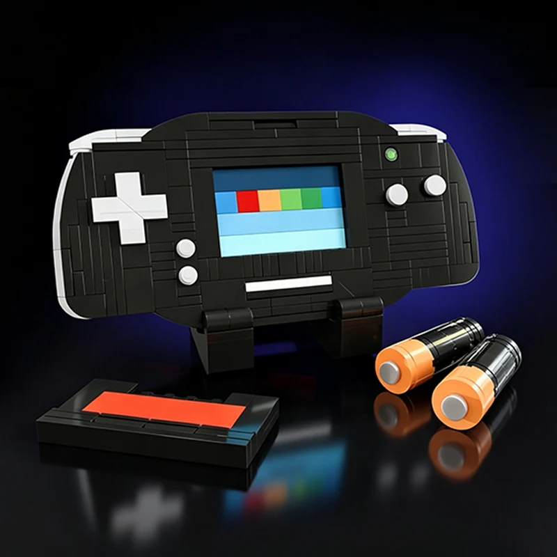 Creative Series Model MOC Building Bricks Black Game Console Modular Technology Gifts Holiday Assemble Toys Suit Display