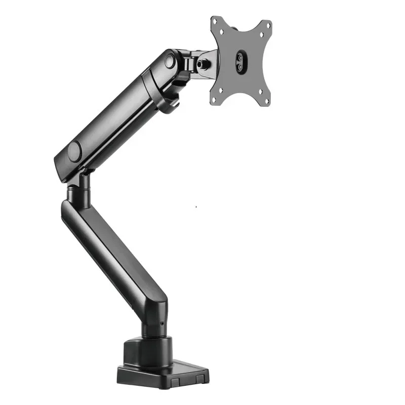 Bracket arm desktop desktop lifting telescopic base universal non-porous rotating heightening bracket