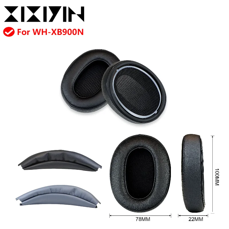 

Replacement Ear pads for SONY WH-XB900N Headphones Memory Foam Ear Cushions High Quality Earpads headset