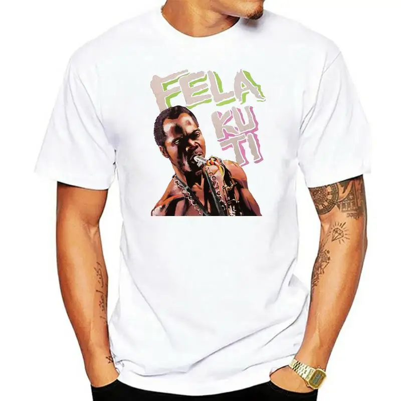 Vintage Rare Fela Kuti Water No Get Enemy Music Tshirt Size S M L Xl 2Xl Hot Summer Casual Tee Shirt