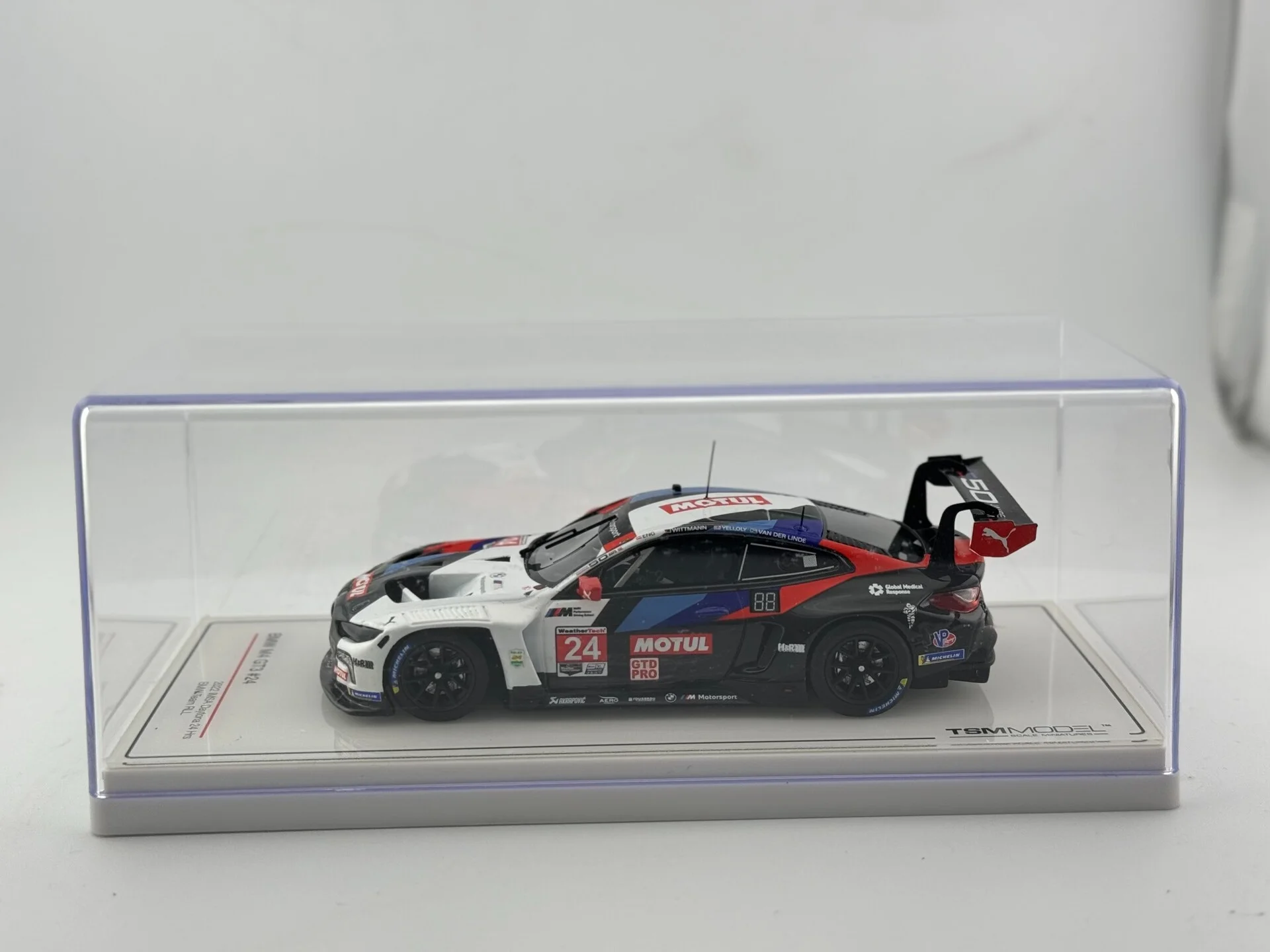 

TSM 1/43 Scale BMW M4 GT3 #24 Car Model