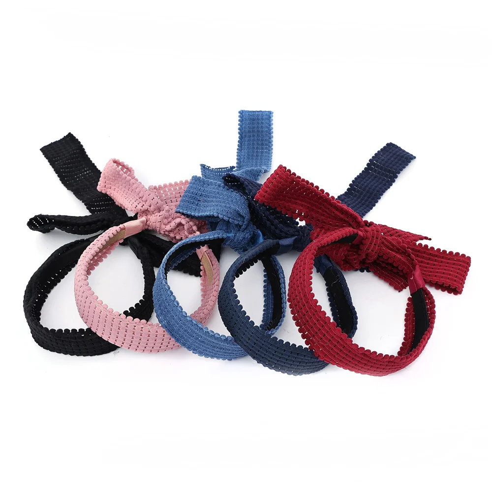 

001M Chenille Hair Hairband Cute Hairpins Girls Hair headband Barrettes Solid Clip Kids Headwear Fashion Hair Accessories