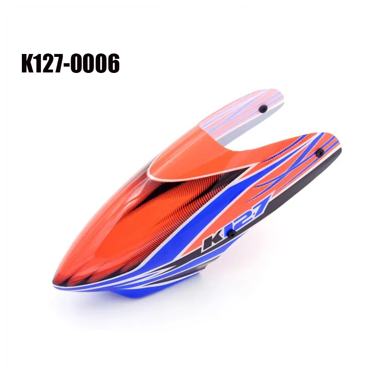 Wltoys XK K127 V911S RC accesorios de helicóptero cabeza dosel receptor placa hoja cola Motor Rotor Servo para piezas K127 V911S