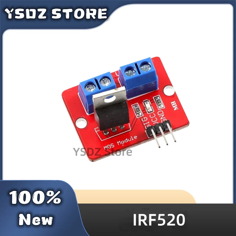 5~10PCS/LOT IRF520 drive module MOS tube field effect tube single-chip microcomputer drive module PWM adjustment