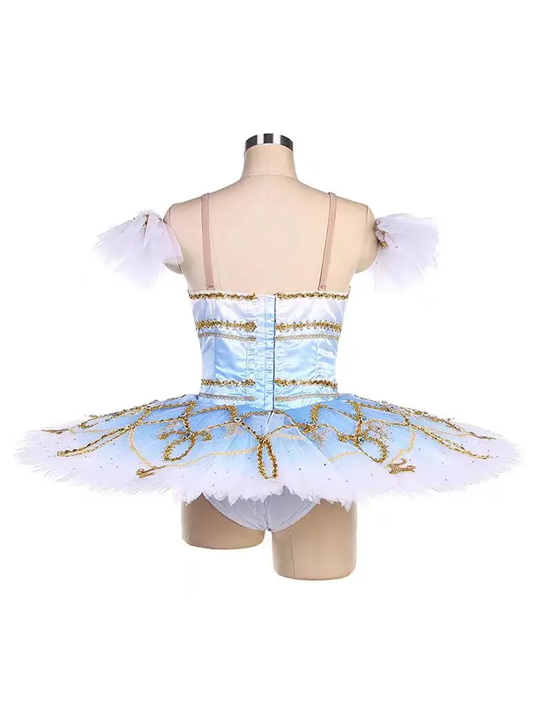 블루 버드 변형 발레 튜튜 드레스 전문 맞춤 대회용 발레 의상