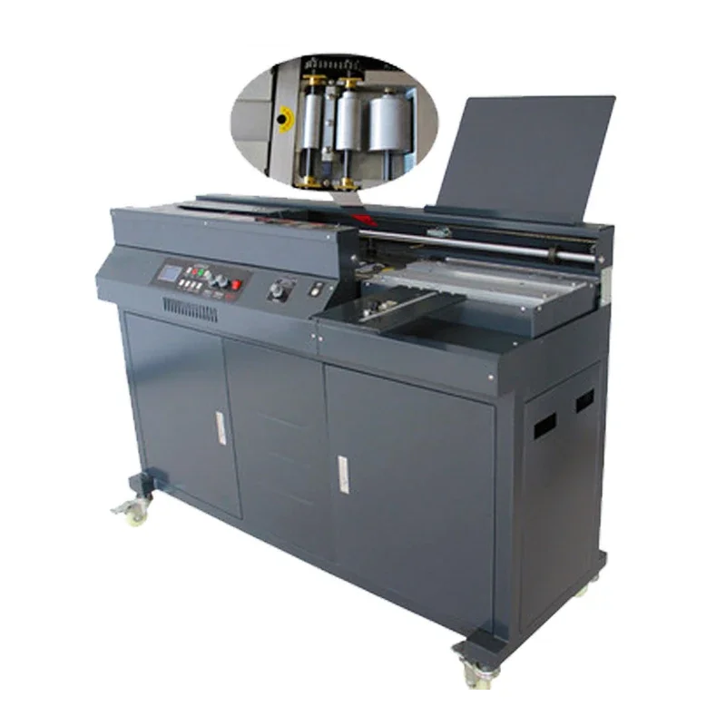 50A+ Hot Sale Automatic Perfect Glue Book Machine 380MM A4 Glue Binder Hot Melt Glue Binding Machine