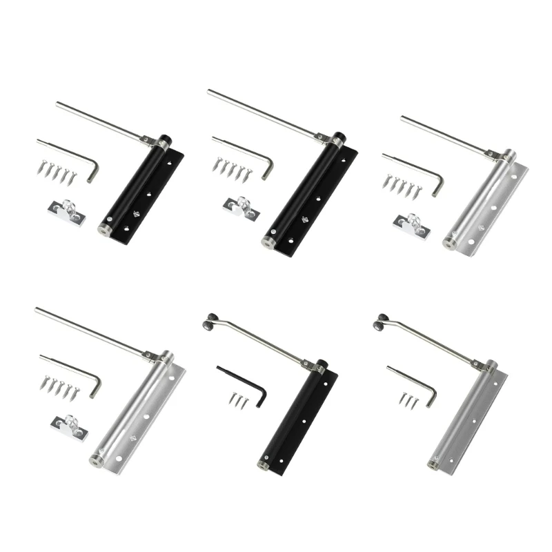 New Automatic Rebounds Door Closers Surface Mounted Spring Door Closers Adjustable Door Hinge Heavy Duty Door Hardware