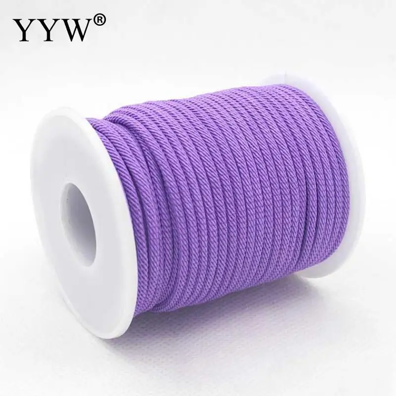 2mm 2.5mm 3mm 28 Colors Nylon Thread Cord String for DIY Making Bracelet Necklace Handmade Craft Accessories Jewelry Making Flat