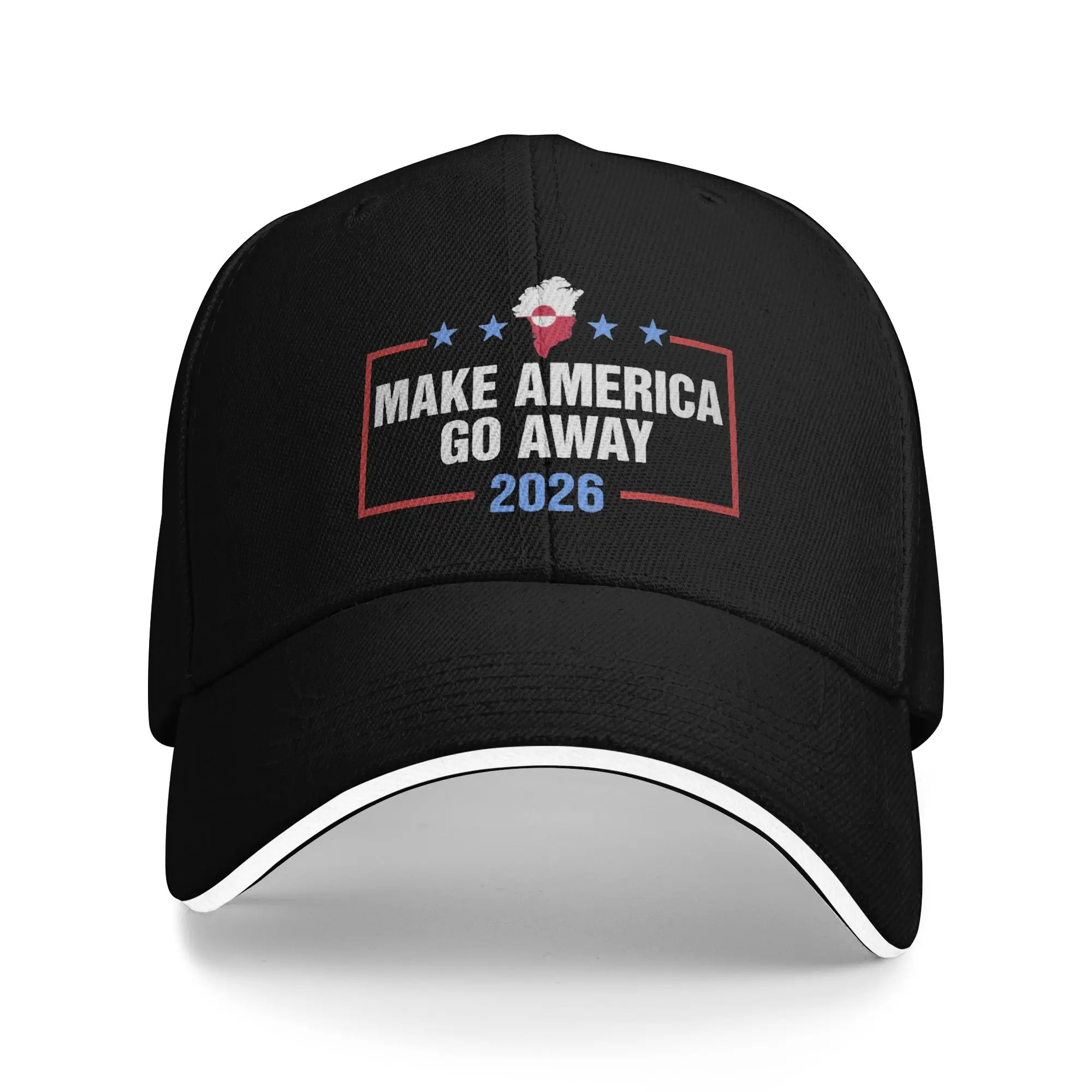 Make America Go Away 2026 Beach Baseball Caps Boy  High-end Trucker Cap Womens Pool Party Sunscreen Hats