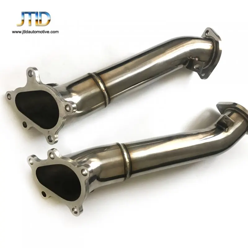 

JTLD Performance polish stainless steel downpipes For Nissan GTR R35