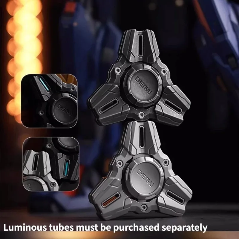 Chenyu EDC CY Mecha Trójstronicowy Mechaniczny Metalowy Ergonomiczny Spinner Antystresowy Zabawka Biurkowa