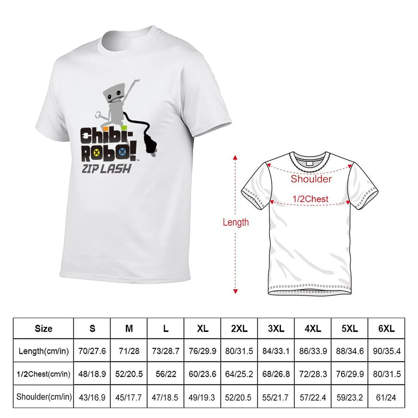 Chibi-Robo : Zip Lash T-Shirt t shirts with prints t shirts designer T-Shirt