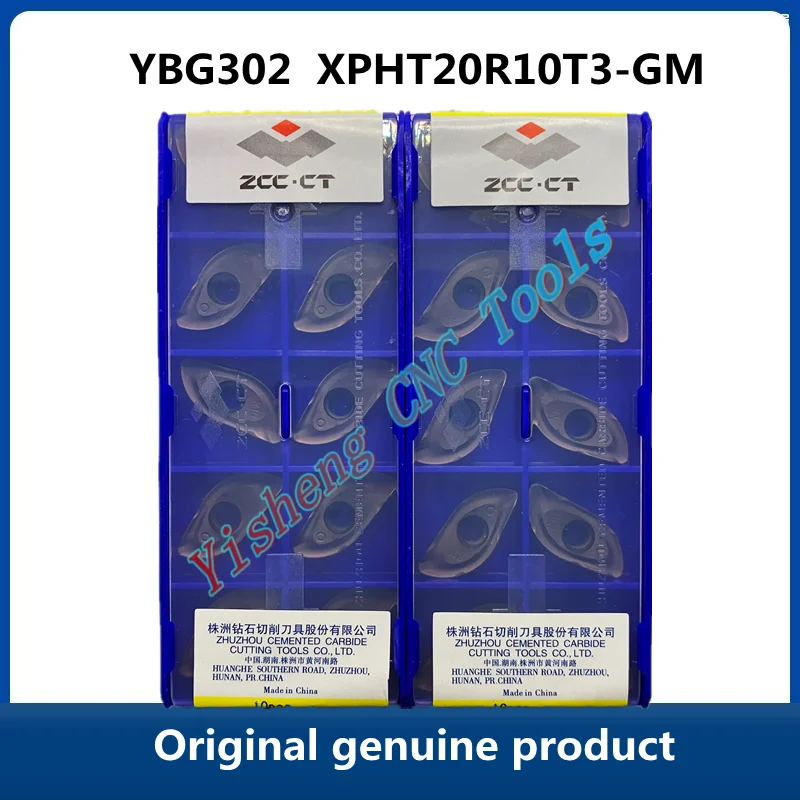 original zcc ct ybg302 xpht20r10t3 gm fresa insercoes cnc ferramentas de corte carboneto insercoes cortadores lamina 01