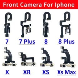 New Front Camera For IPhone 7 7G 8 8G Plus X XR XS Max Proximity Sensor Face Front Camera Flex Cable