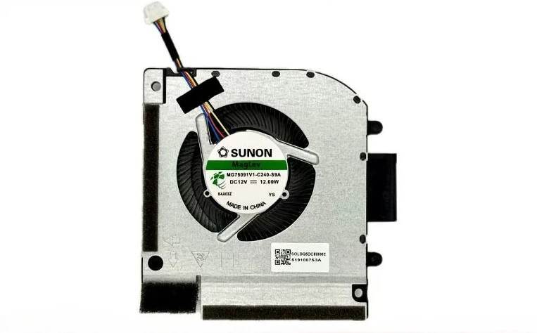CHEN New original model FOR Thunder God TR 911 ZERO for 2021, 2022, 2023, 2024. Cooling fan~~