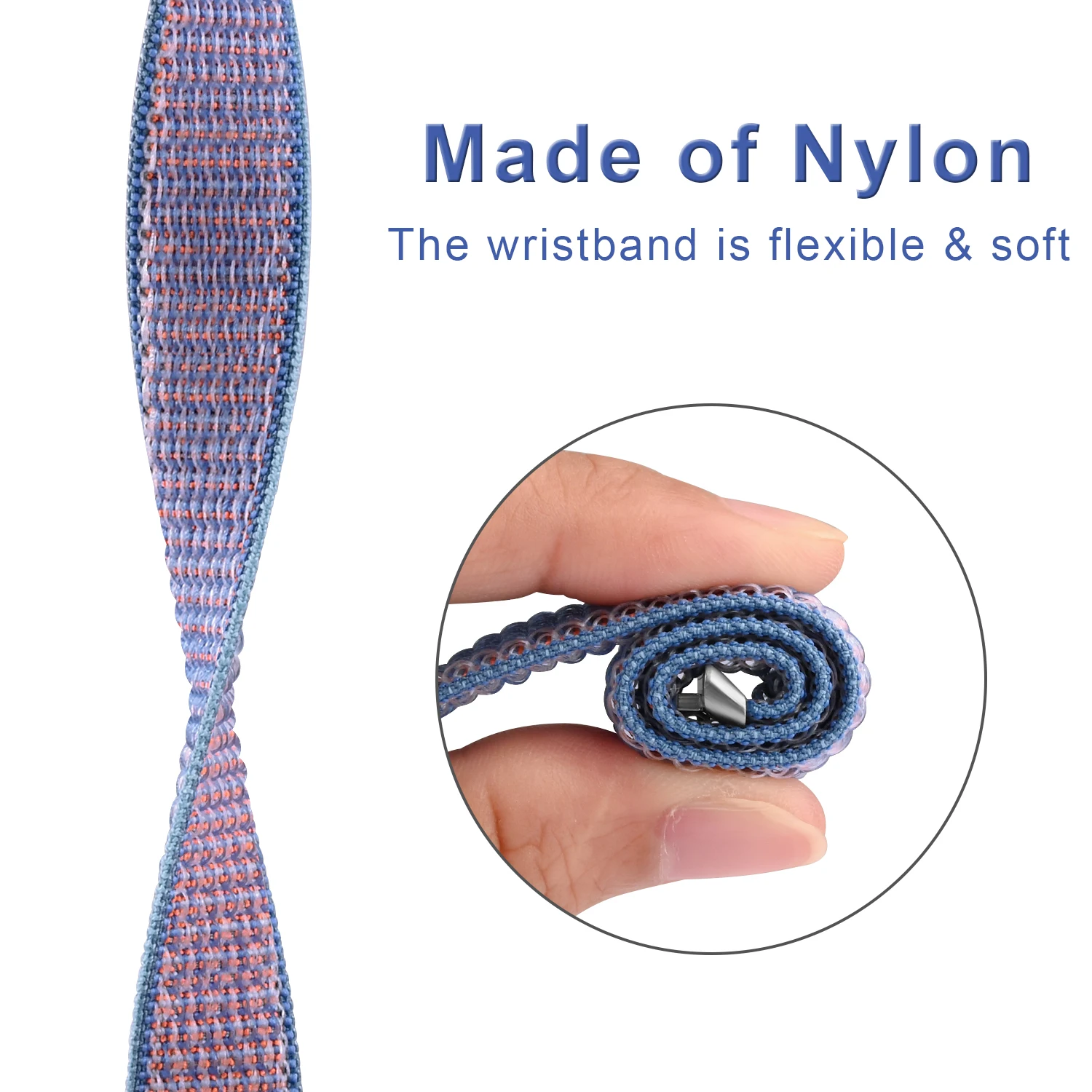 حزام نايلون لهواوي باند 8 9 10 كوريا ملحقات الساعة الذكية استبدال حزام الرياضة المعصم حزام الساعات لهواوي باند 10 9 8