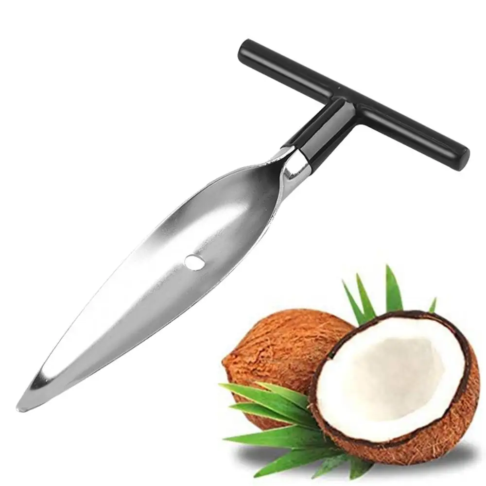 Home Cooking Coco Water Stainless Steel Safe Hole Cut Coconut Opener Punch Fruit Tool Tap Drill