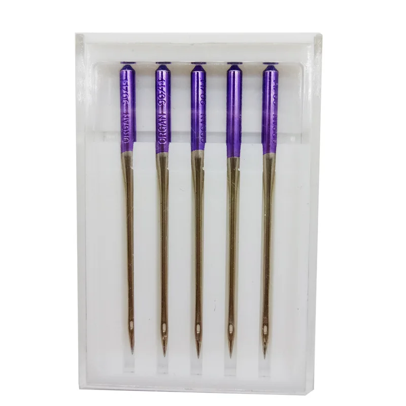 5Pcs/Set Anti-Jumping Sewing Machine Needle Stretch Fabric Needles For Singer Brother Sewing Machine Tools