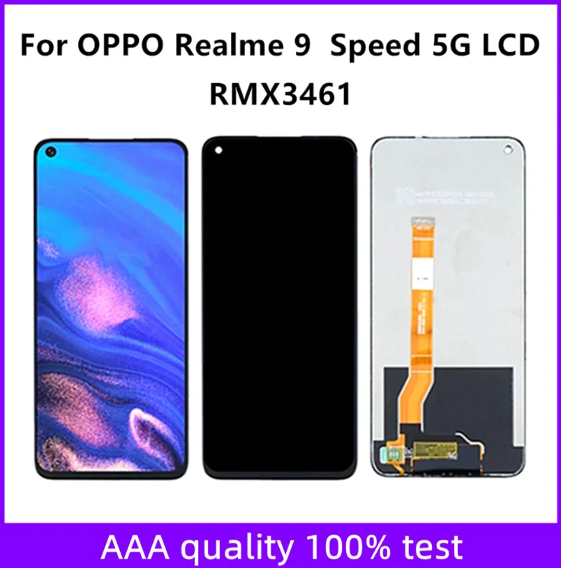 

IPS 6.6-inch brand new For OPPO Realme 9 Speed 5G RMX3461 LCD touch screen replacement digital component screen assembly sensor