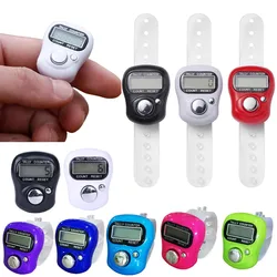 Mini Finger Counter Electronic Digital Finger Ring Tally Counter LCD Digital Display Clicker Point Marker Counter Kitchen Tools