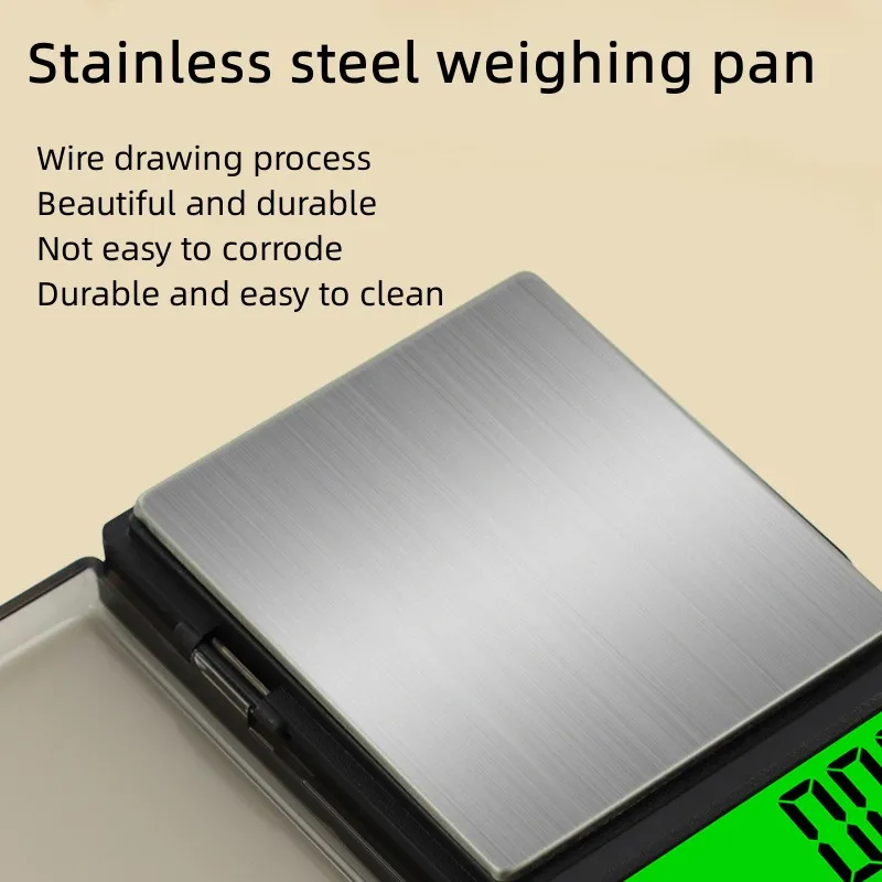 高精度電子スケール 0.01G 小型ジュエリースケールポータブル電子スケールミニポケットスケール