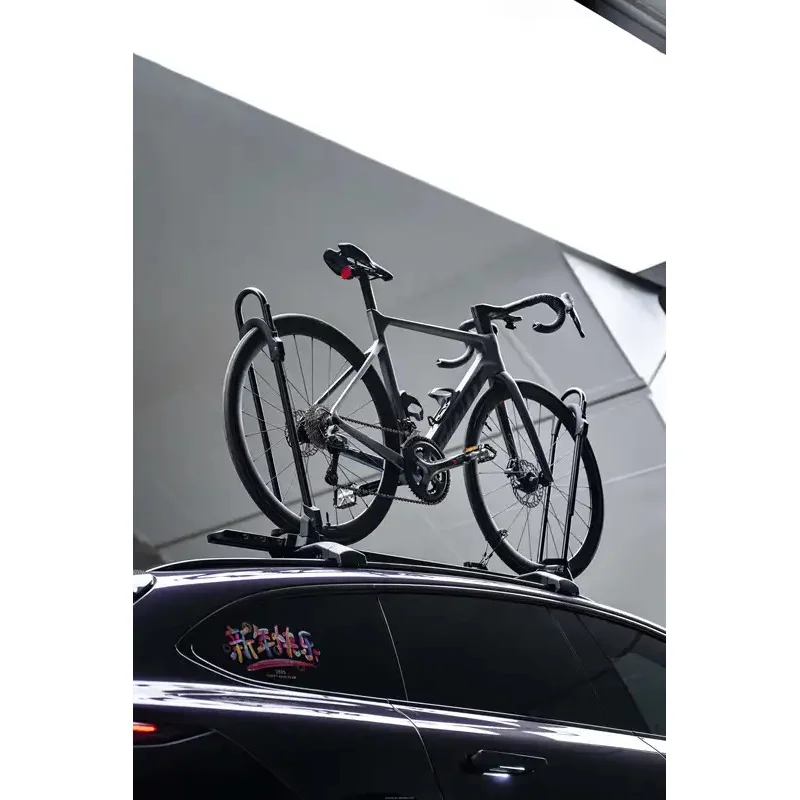 رف دراجة السقف العالمي | أنابيب الصلب + الملامح الألومنيوم + PA المقوى + الفولاذ المقاوم للصدأ، -سرقة #2