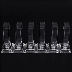 2pcs Clear Acrylic Detachable Bracelet Jewelry Watch Display Holder Stand Rack