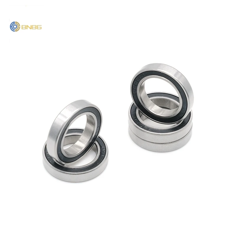 10 قطعة 6803 2RS تحمل 17*26*5mm ABEC-7 متري قسم رقيقة 61803RS 6803 RS الكرات 6803RS