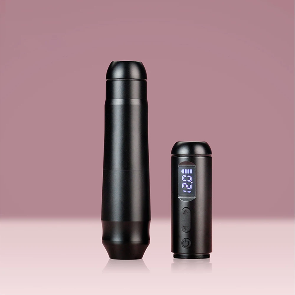 

Adjustable Tattoo&Permanent Makeup Machine 2.0-4.0mm Stroke Wired Wireless Dual Mode Tattoo Pen Hollow Cup Motor for Artist Body