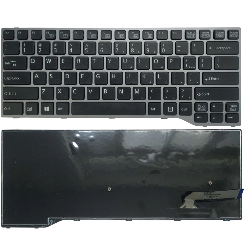 

New US laptop keyboard FOR Fujitsu Lifebook E733 E734 E743 E744 NO Backlit