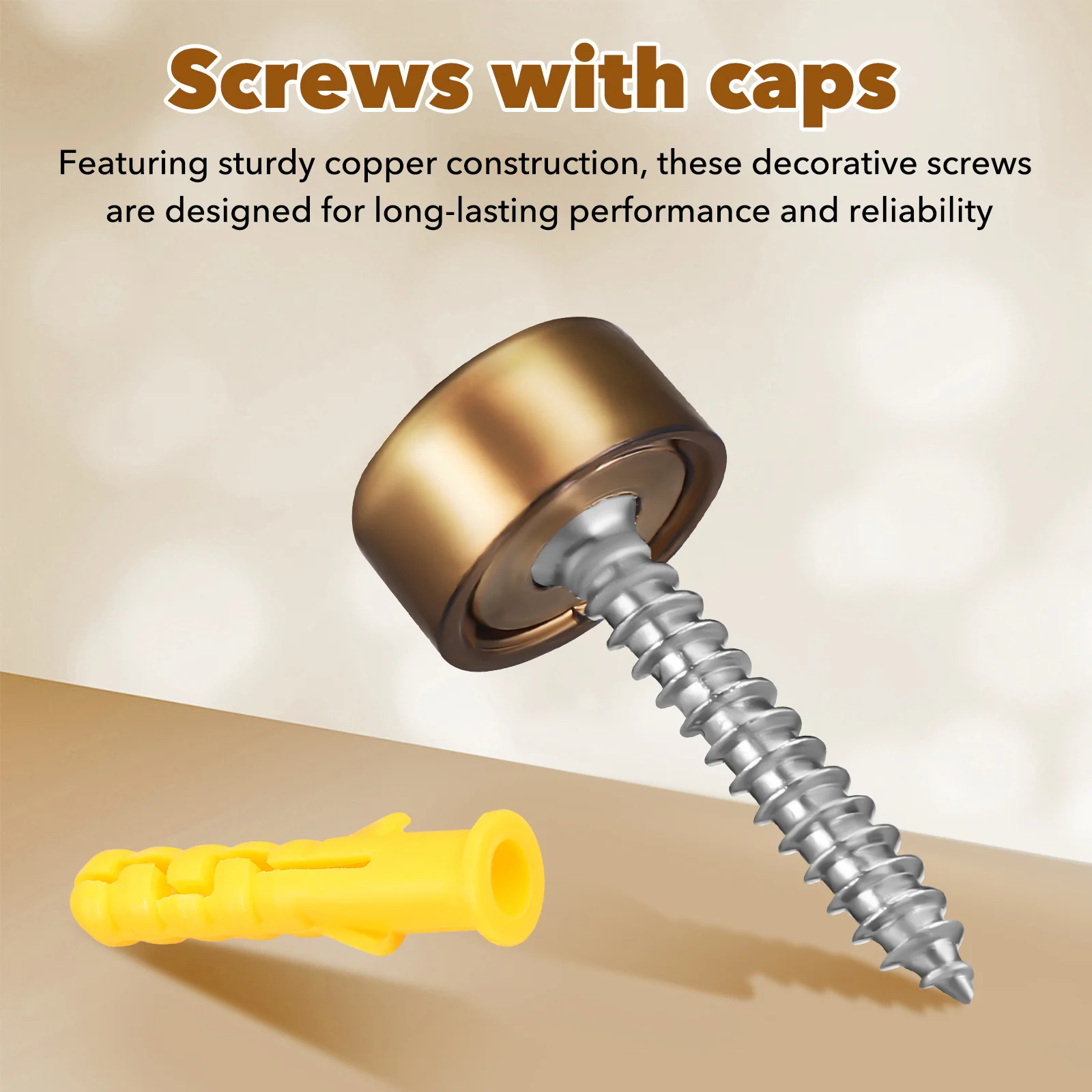 16 مجموعة من مسامير التنصت الذاتية مع أغطية زخرفية مشابك مرآة عتيقة برونزية لأجهزة الأثاث الزجاجي المثبت على الحائط