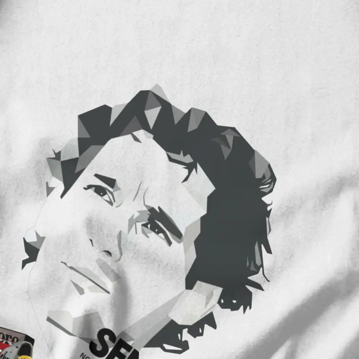 Men T Shirt Ayrton Senna Legend Cotton Y2K Graphic Customized Unisex Clothes T Shirts