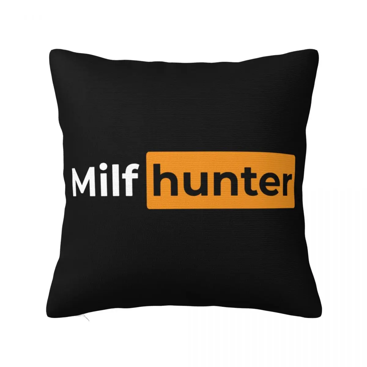 Funny Milf Hunter Square Pillow Case Cushion Covers Novelty Zipper Decor Pillowcase for Sofa 40x40cm