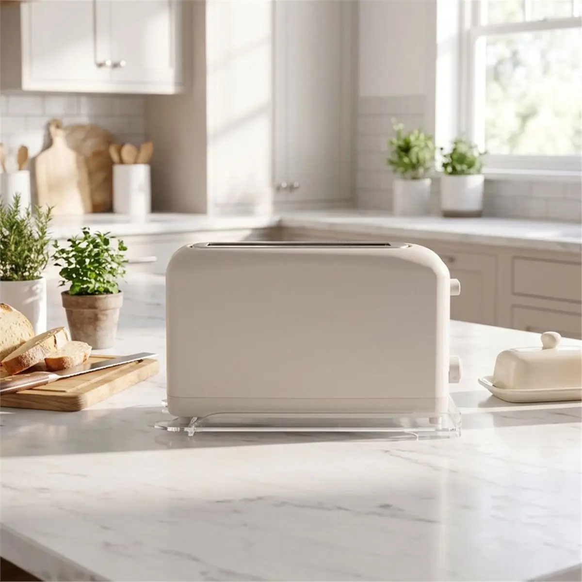 Acrylic Clear Crumb Tray Acrylic Tray for 2- Slim Toaster Crumb Tray Replacement