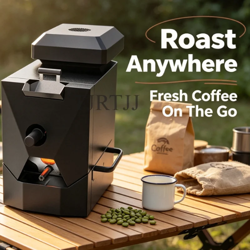 Small Coffee Roasting Machine 0.5kg Home Coffee Bean Roaster 1000w Electric Smart Automatic Coffee Roasters With Smoke Filter