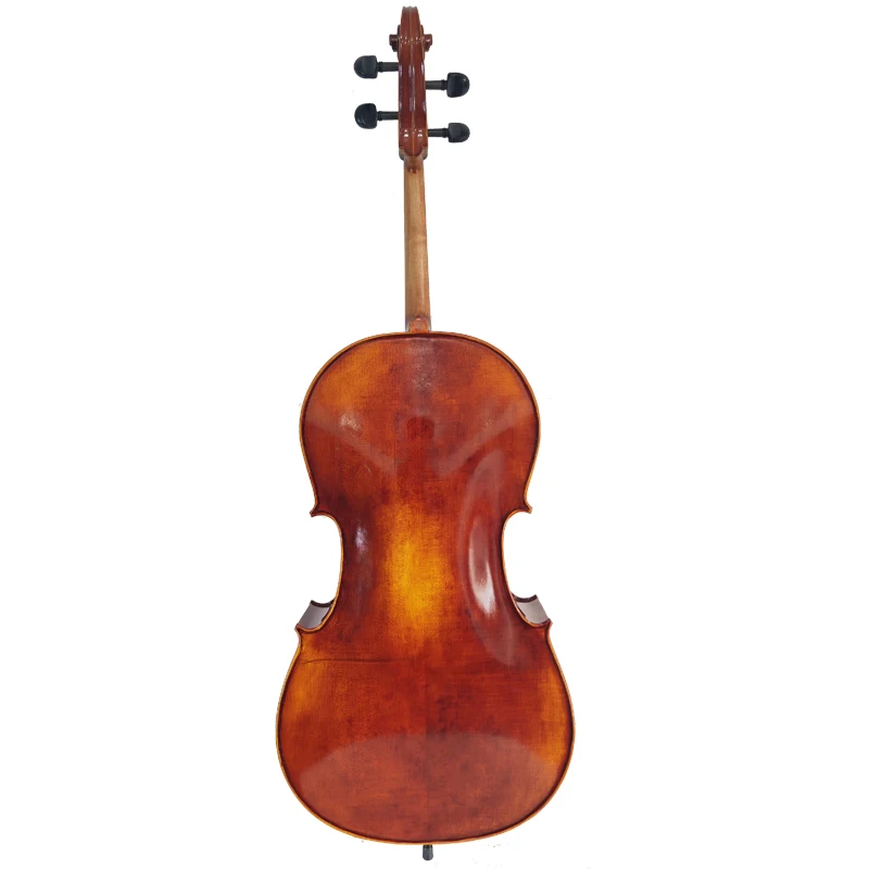 Handcrafted Professional Solo Cello, Suitable for Advanced Musicians, Maple HardboxElegant, Suitable for Concert Performance