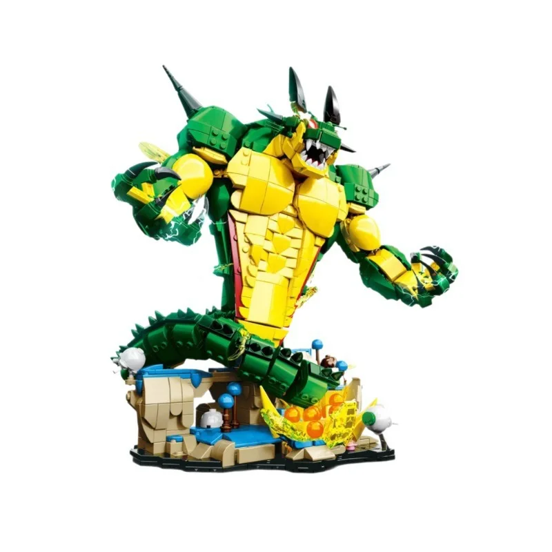 

Idea Cartoon Movie Figures Porunga Dragon Namek Building Block Construction Brick Model Sets Toys With Light Collection For Gift