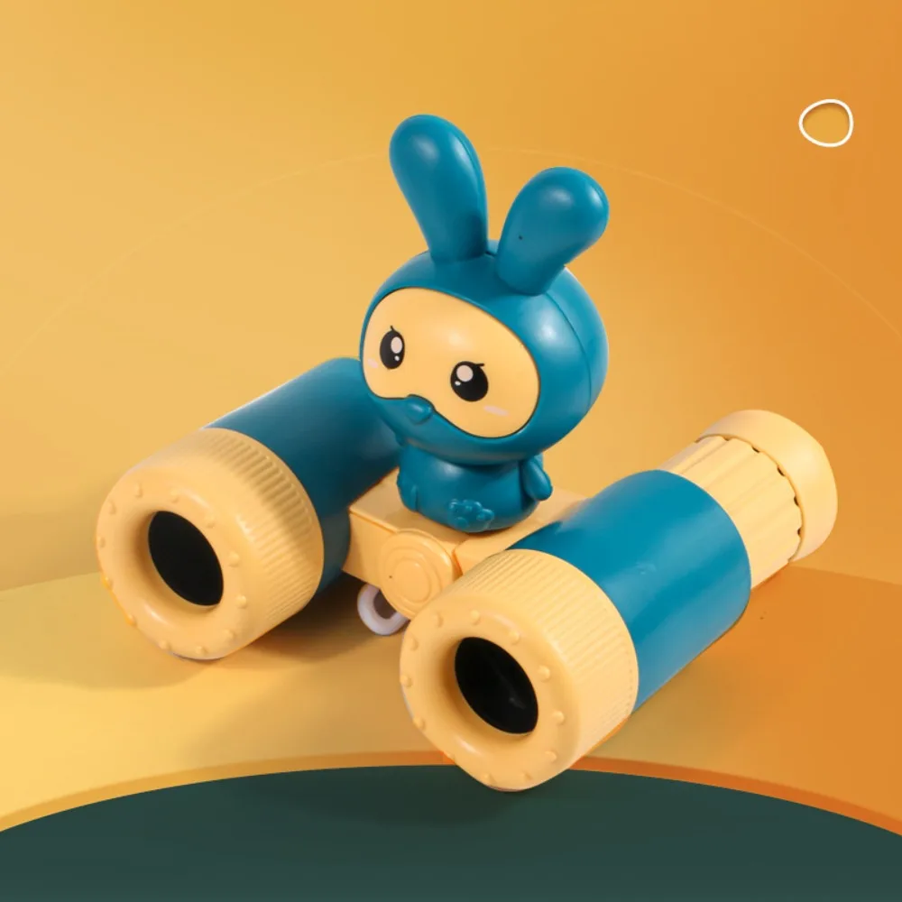

Removable Children Binocular Telescopes with A Whistle Cartoon Rabbit Telescopes Science Exploration Plastic Children Telescope